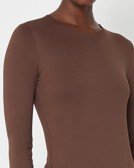 Contouring Crew Longsleeve Bodysuit