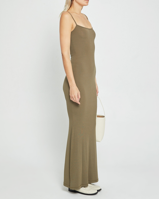 Soft Lounge Long Slip Dress