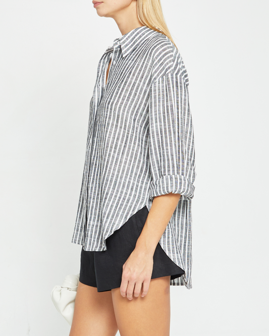 Billy Oversized Linen Shirt