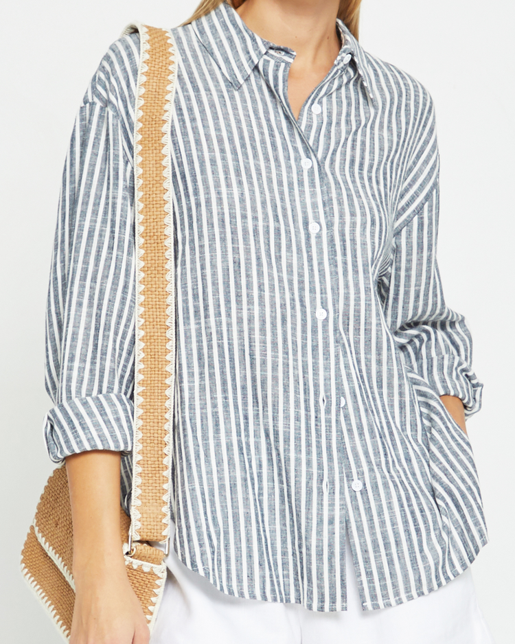 Billy Oversized Linen Shirt