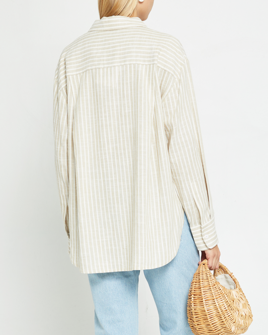 Billy Oversized Linen Shirt