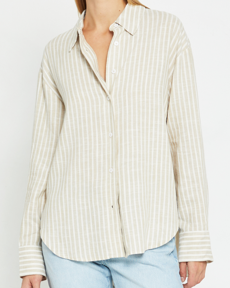 Billy Oversized Linen Shirt