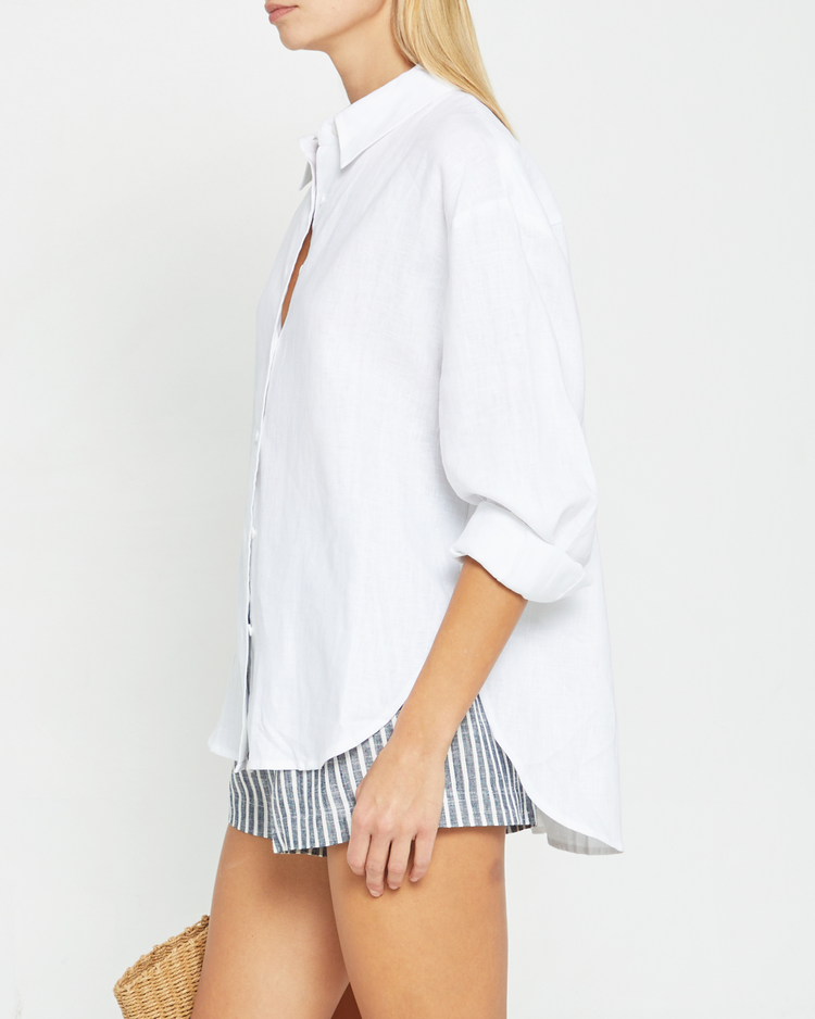 Billy Oversized Linen Shirt