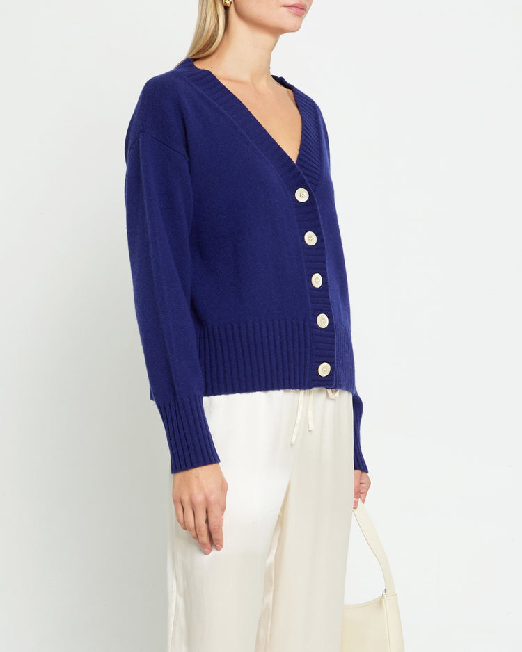 Alita Wool-Cashmere Cardigan