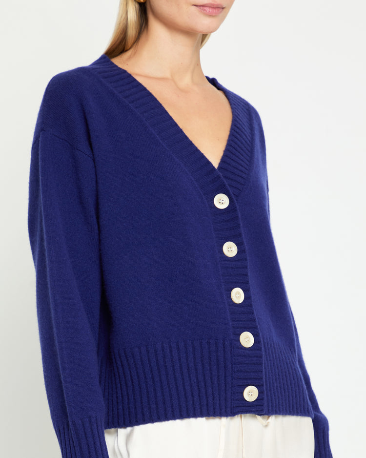 Alita Wool-Cashmere Cardigan