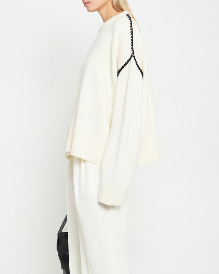 Carla Cashmere-Wool Sweater