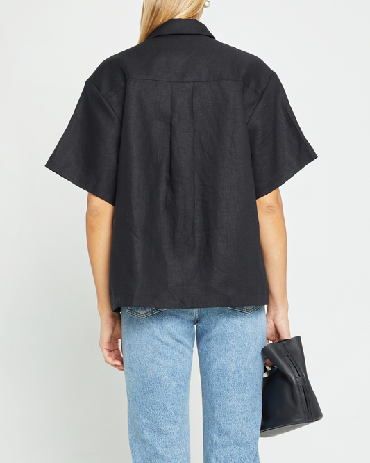 Lea Oversized Linen Shirt