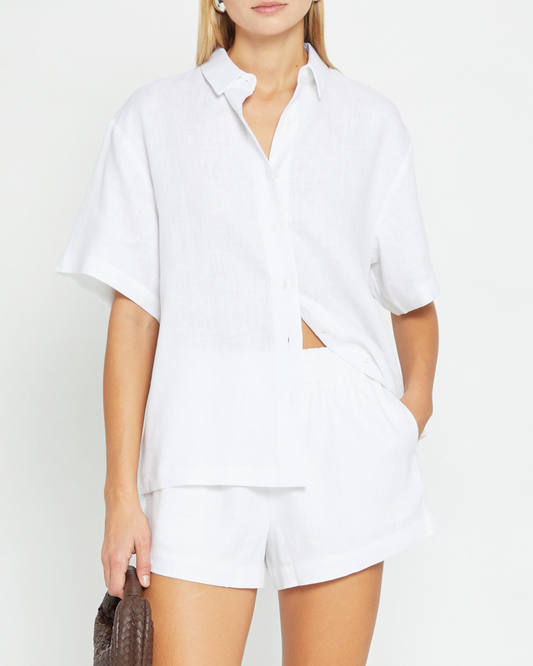 Lea Oversized Linen Shirt