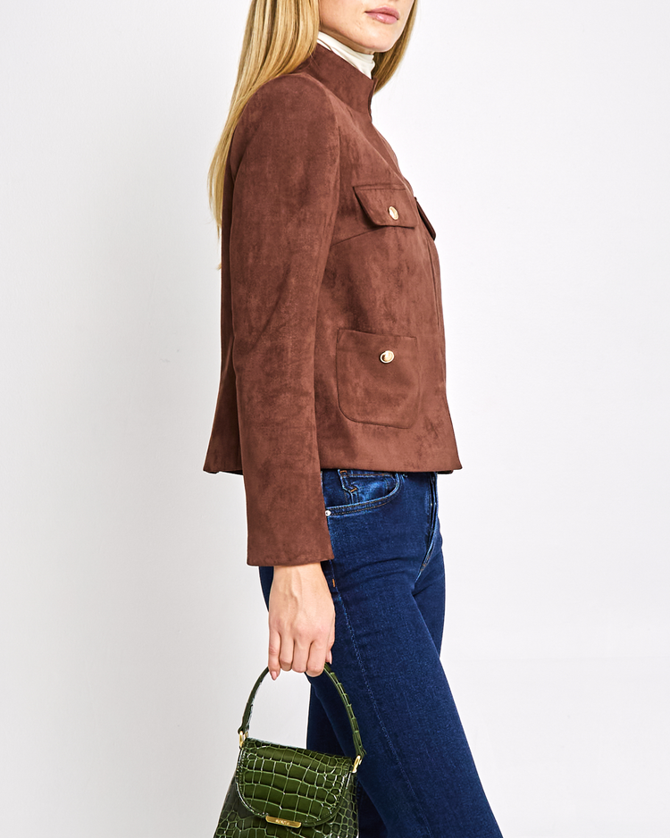 Adriana Suede Jacket