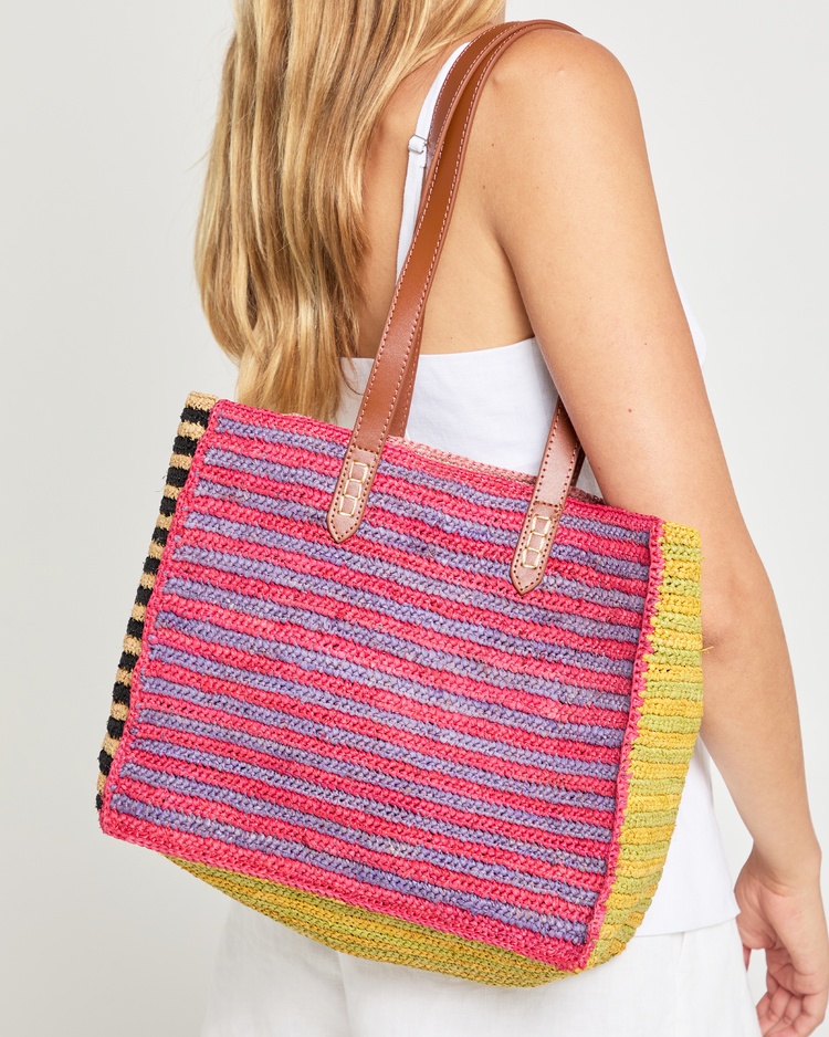 Fiji Handmade Raffia Bag