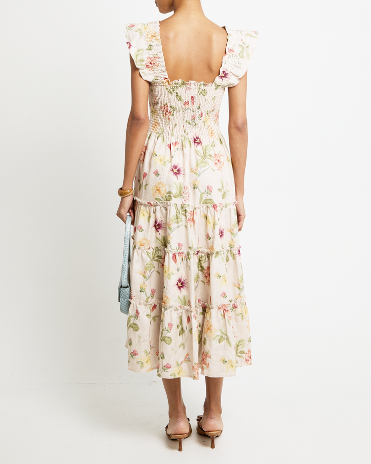 Calypso Linen Maxi Dress