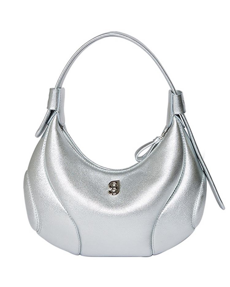 Italian Leather Stadium Small Bag