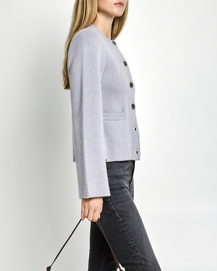 Averie Wool-Cashmere Cardigan