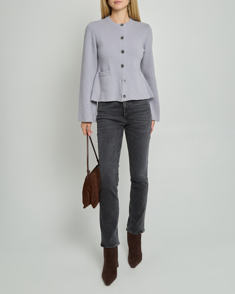 Averie Wool-Cashmere Cardigan