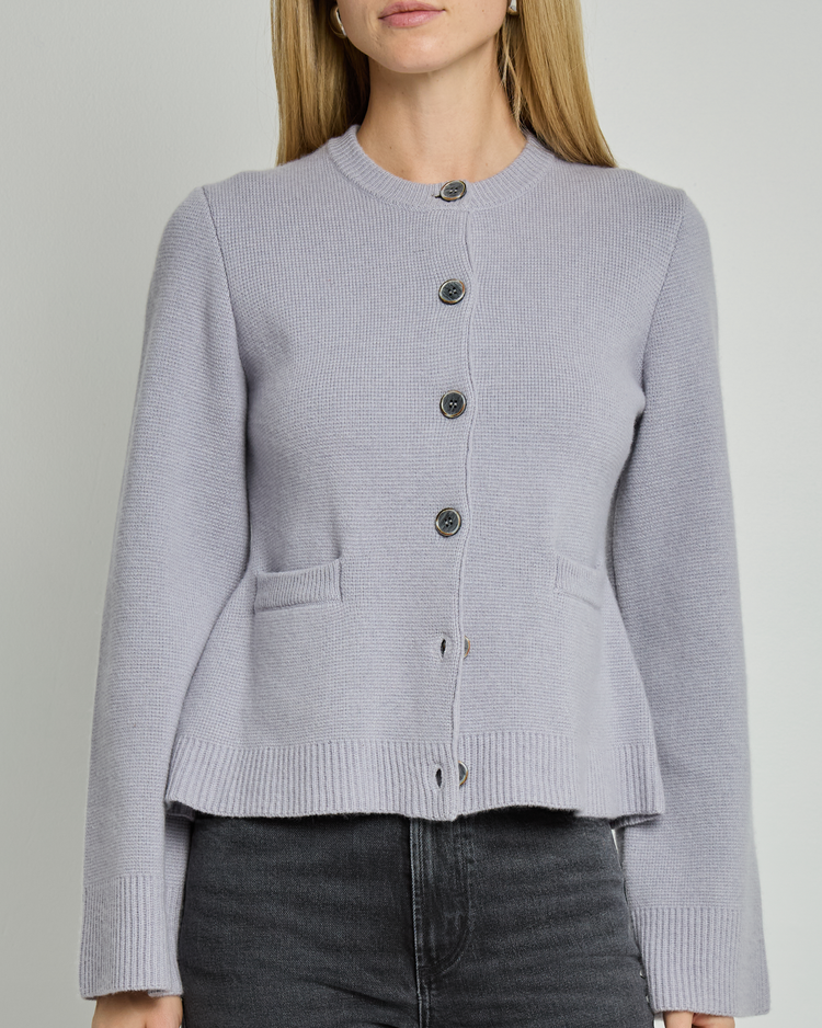 Averie Wool-Cashmere Cardigan