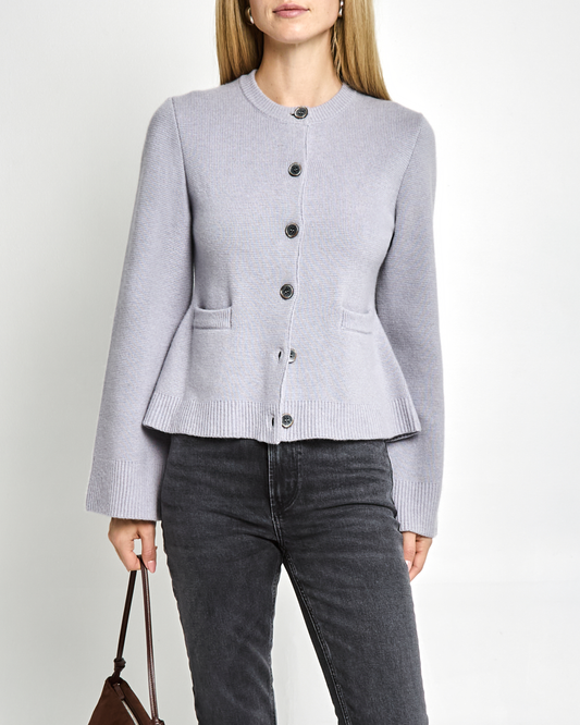 Averie Wool-Cashmere Cardigan