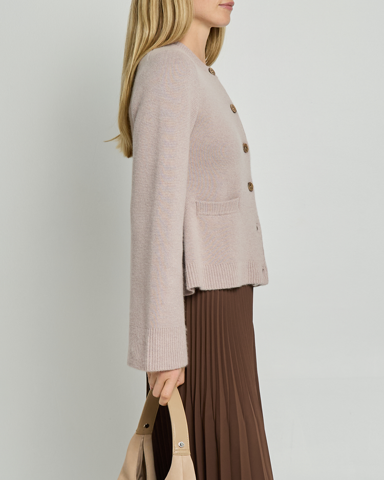 Averie Wool-Cashmere Cardigan