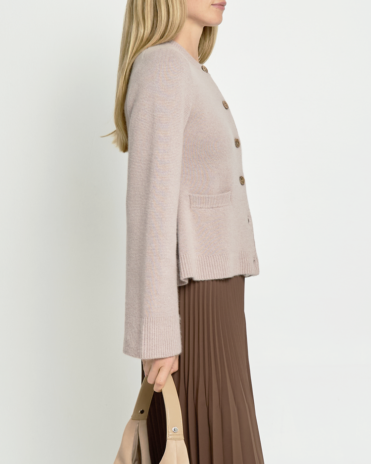 Averie Wool-Cashmere Cardigan