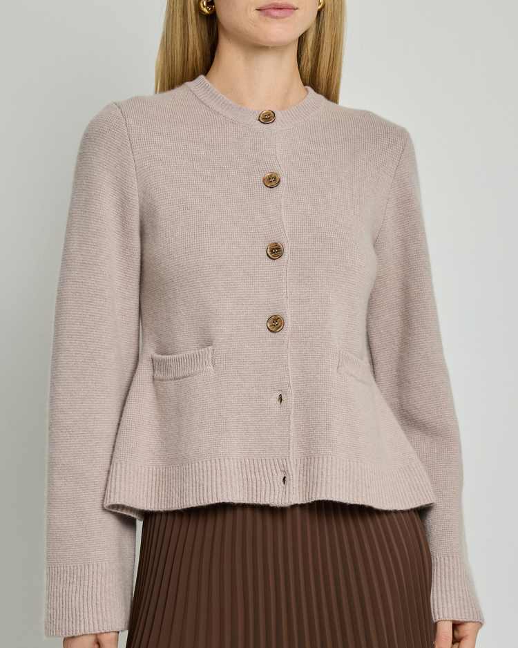 Averie Wool-Cashmere Cardigan