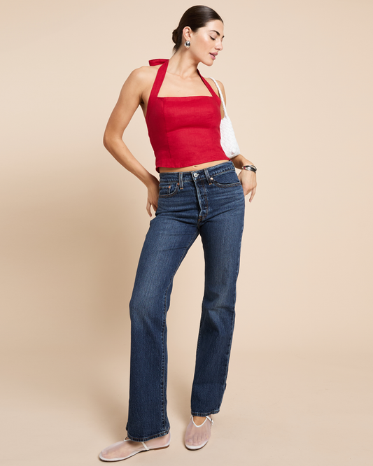 Dixie Linen Top