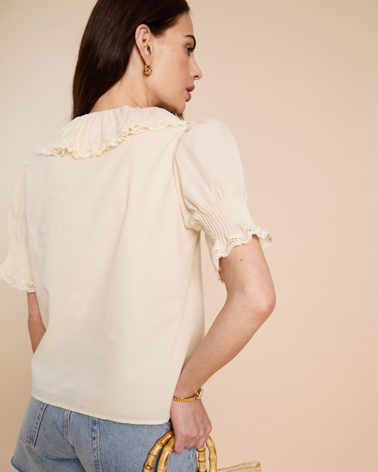 Sora Cotton Top