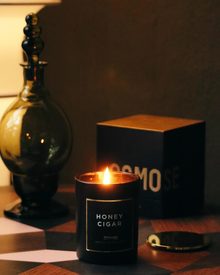 Honey Cigar Candle