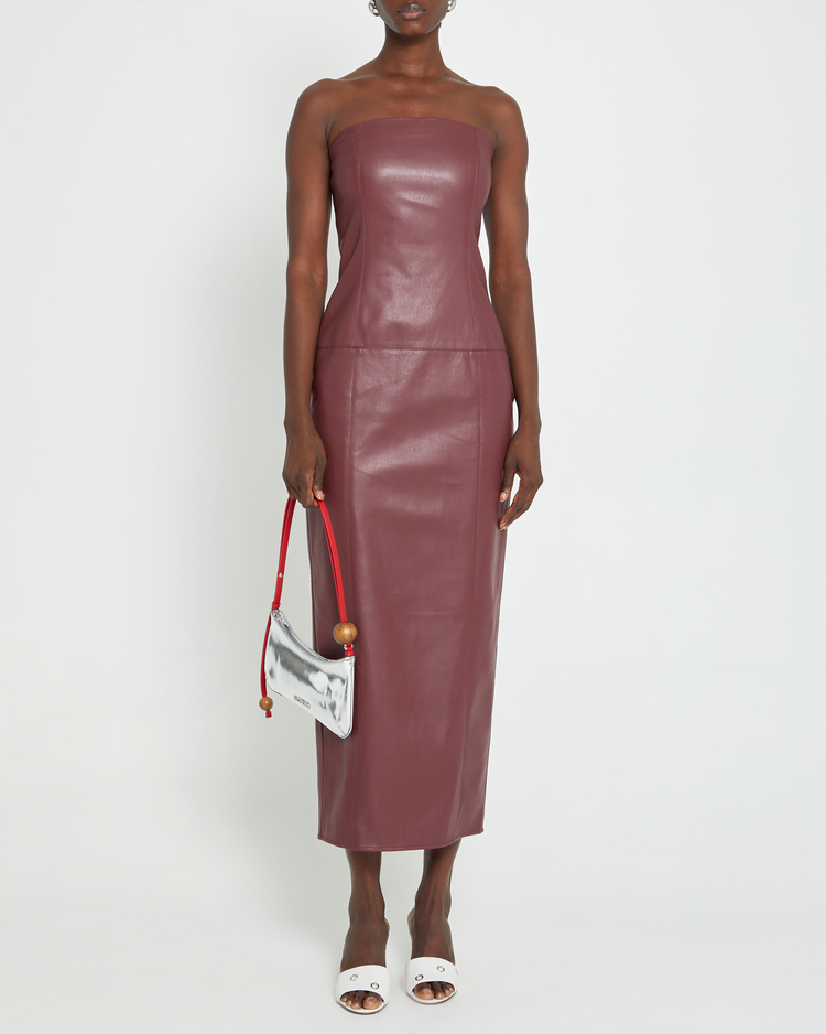 Kimberly Vegan Leather Dress