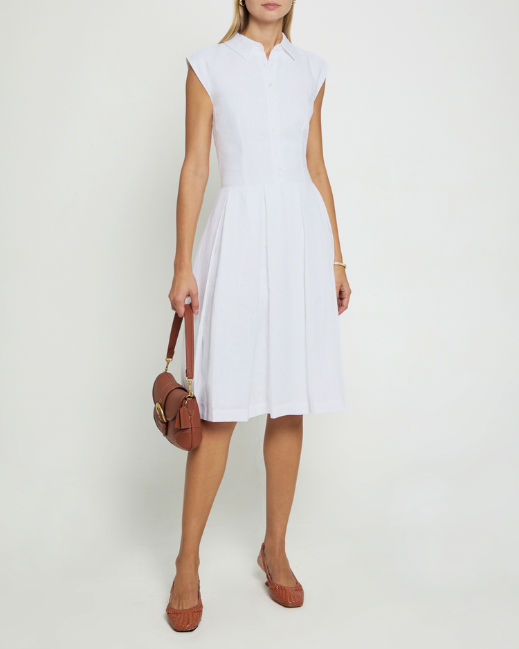 Angelika Linen Dress