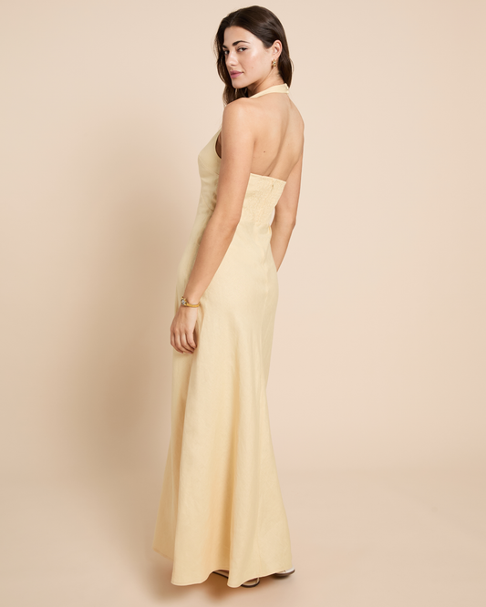 Ashlyn Linen Dress
