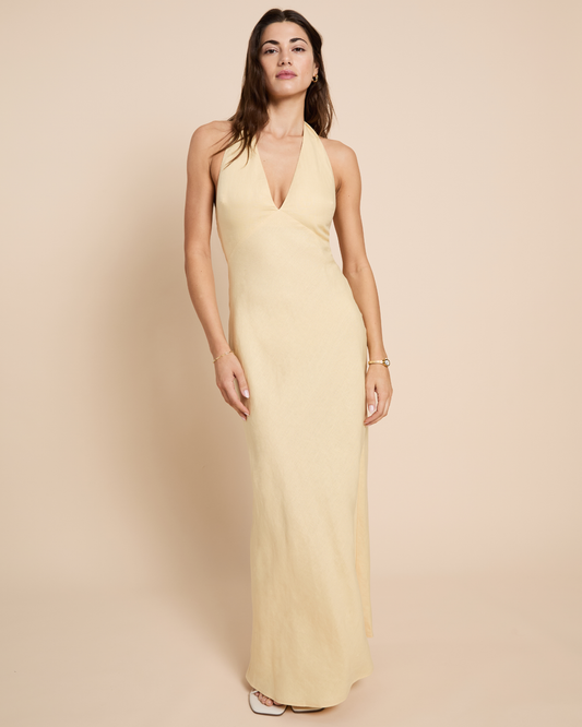 Ashlyn Linen Dress
