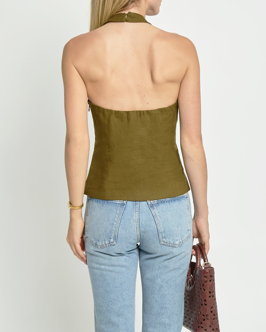 Yvonne Linen Top