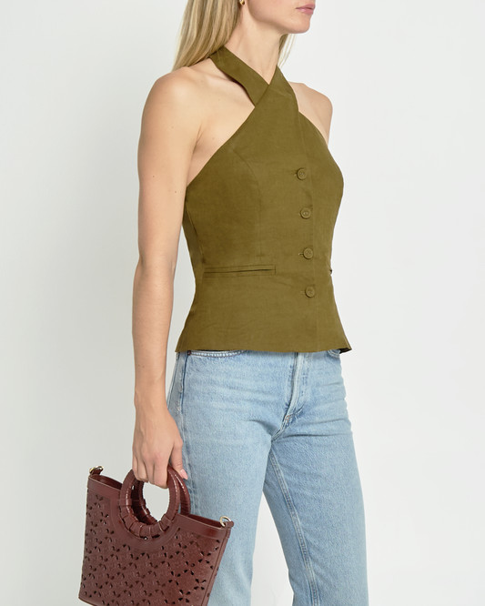 Yvonne Linen Top