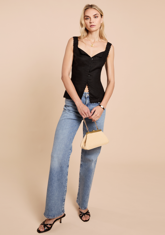 Ambrose Linen Top