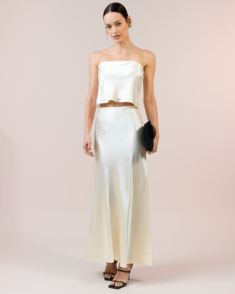 Skylar Silk Maxi Skirt