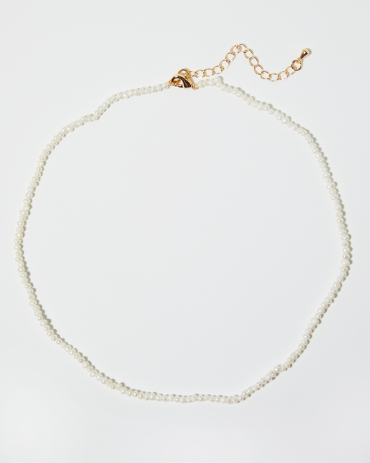 Double Pearl Necklace